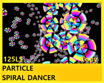 Second Life Marketplace Particle Spiral Dancer